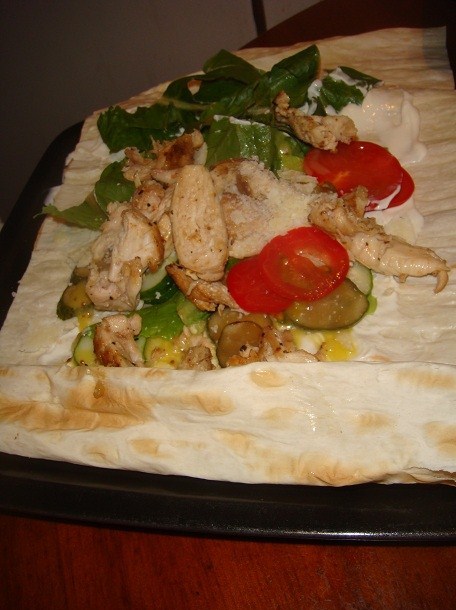 Салат в лаваше рецепт с курицей Салат в лаваше рецепт с курицей