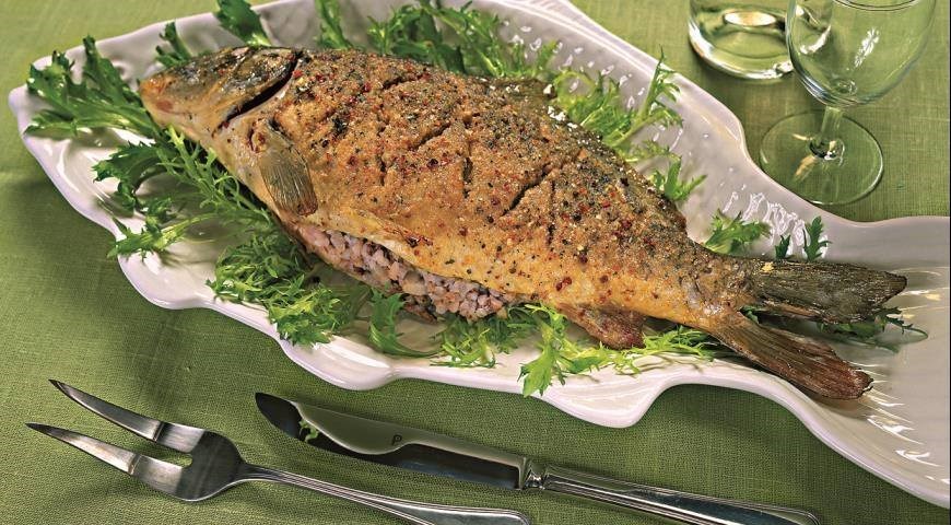 Фаршированный карп по-старорусски