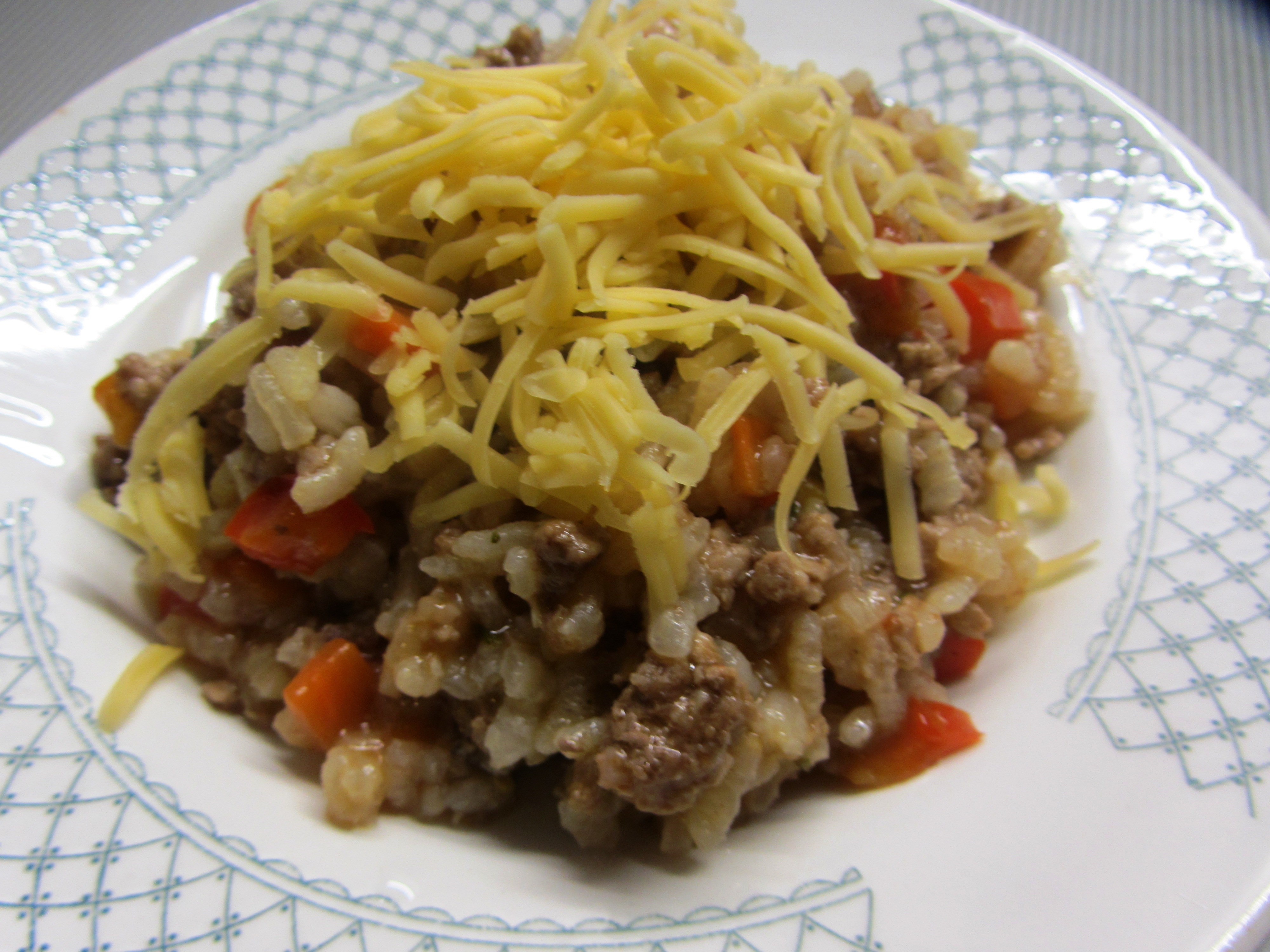 Мясное ризотто