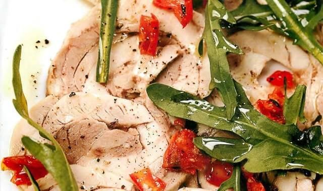 Куриные рулеты с чесноком