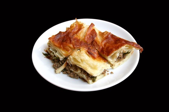 Греческий пирог с мясом