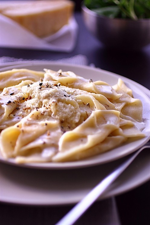 Паста с четырьмя сырами