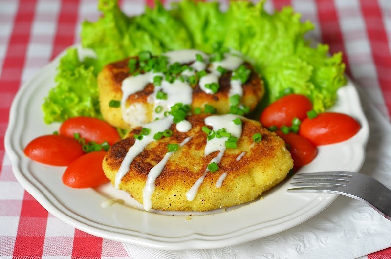 Картофельные зразы с мясом