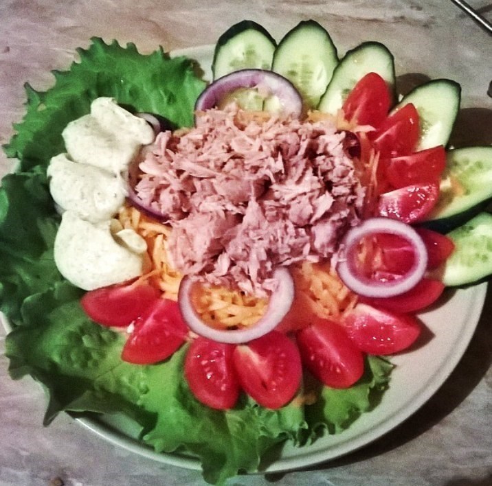 Тюна салат с Ко-Пангана