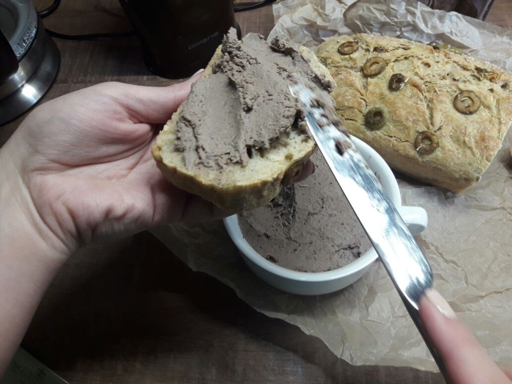 Домашний печеночный паштет