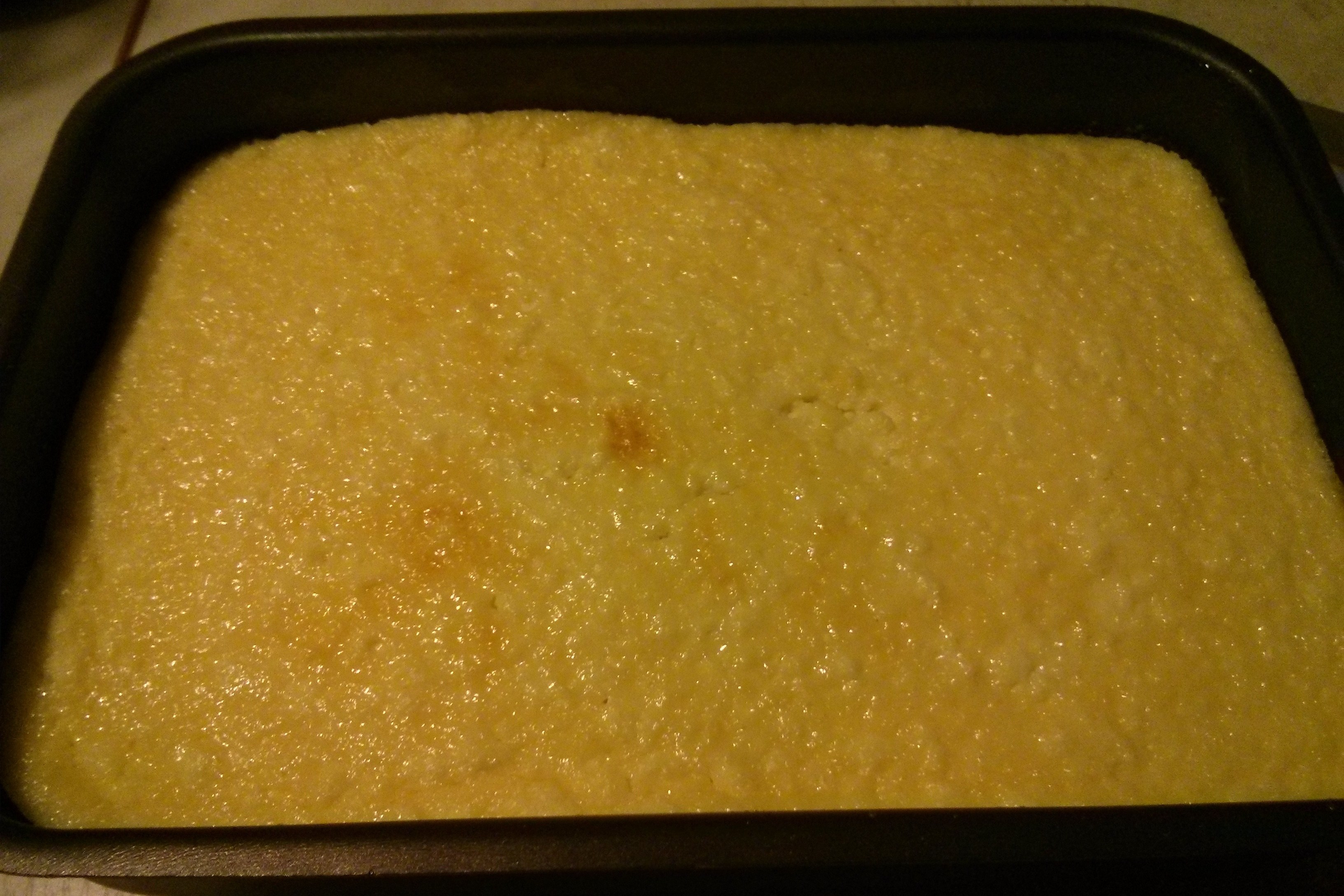 Творожная запеканка со сгущенкой