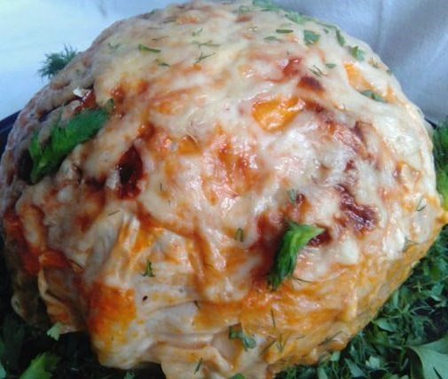 Капуста со сливками и пармезаном