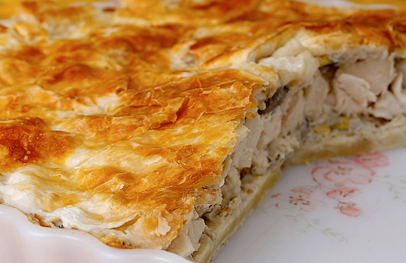 Котопита (Пирог с курицей и сыром)