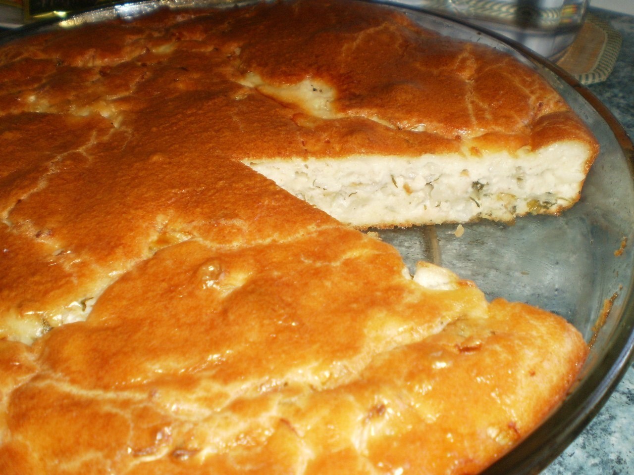 Пирог с капустой и мясом