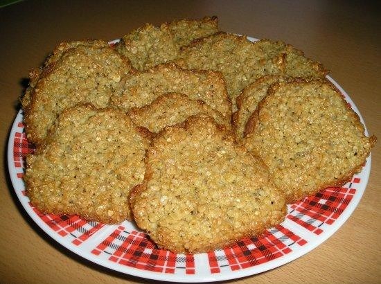 Печенье из овсяных хлопьев