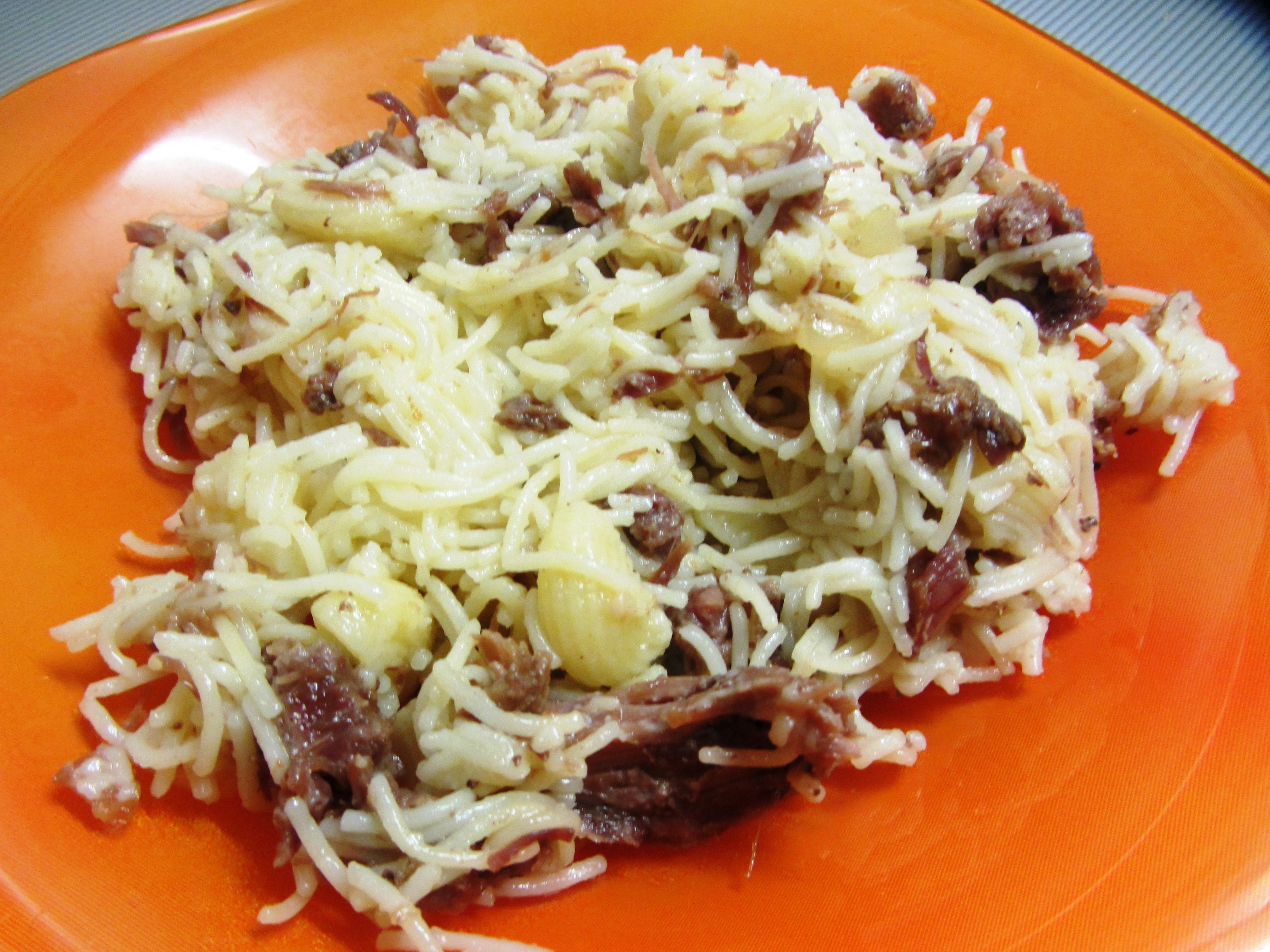 Классические макароны по-флотски