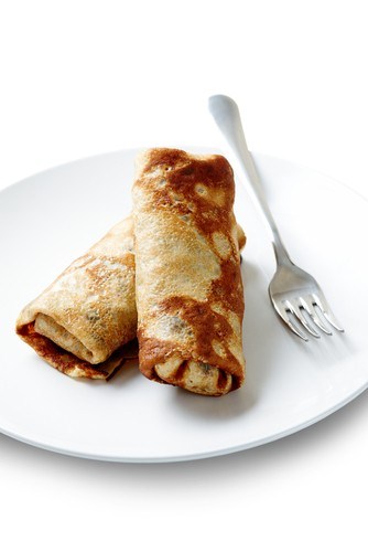 Блины с селедкой