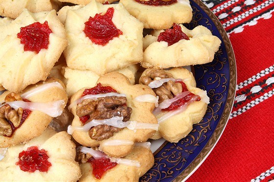 Печенье с джемом