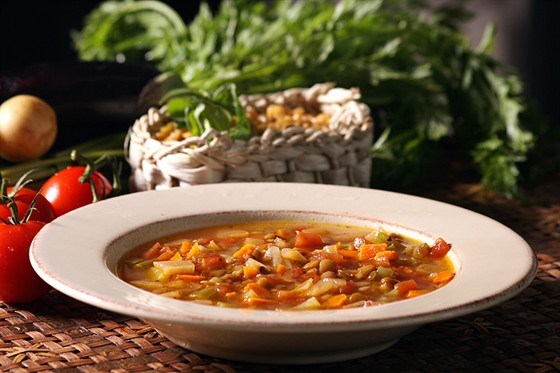 Суп из красной чечевицы и моркови