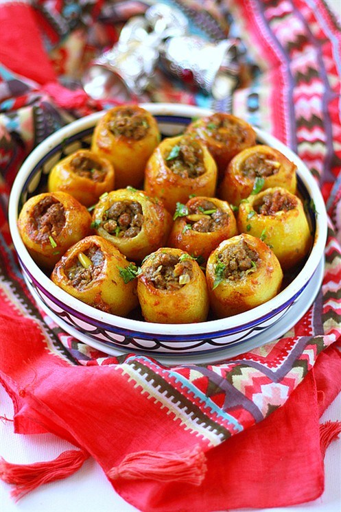 Фаршированный картофель