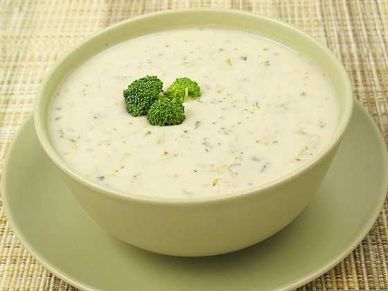 Суп молочный с запеченным рисом