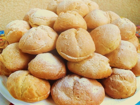 Заварные булочки с кремом
