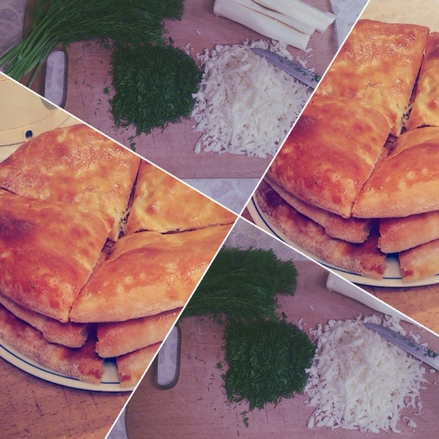 Хачапури с зеленью