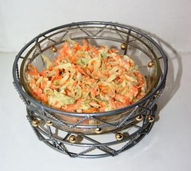 Салат из редьки и моркови