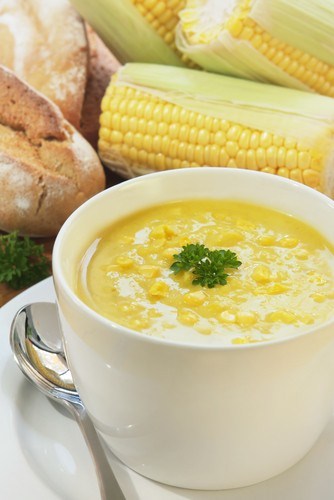 Сливочный кукурузный суп