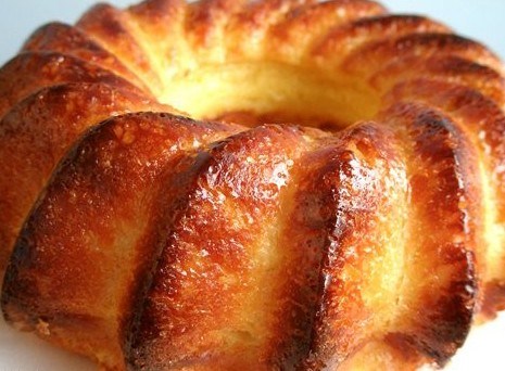Творожная запеканка с манной крупой и �анилью