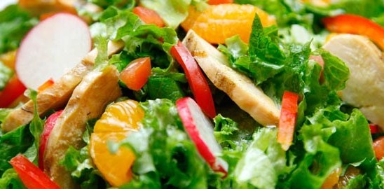 Шанхайский салат с курицей