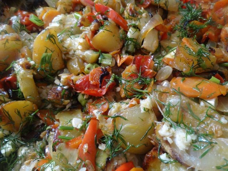 Овощное рагу в духовке