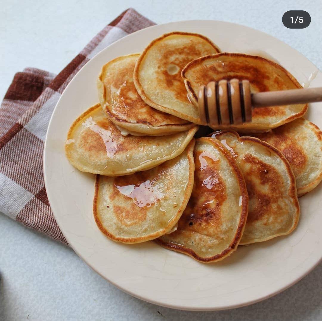 Оладьи домашние с изюмом