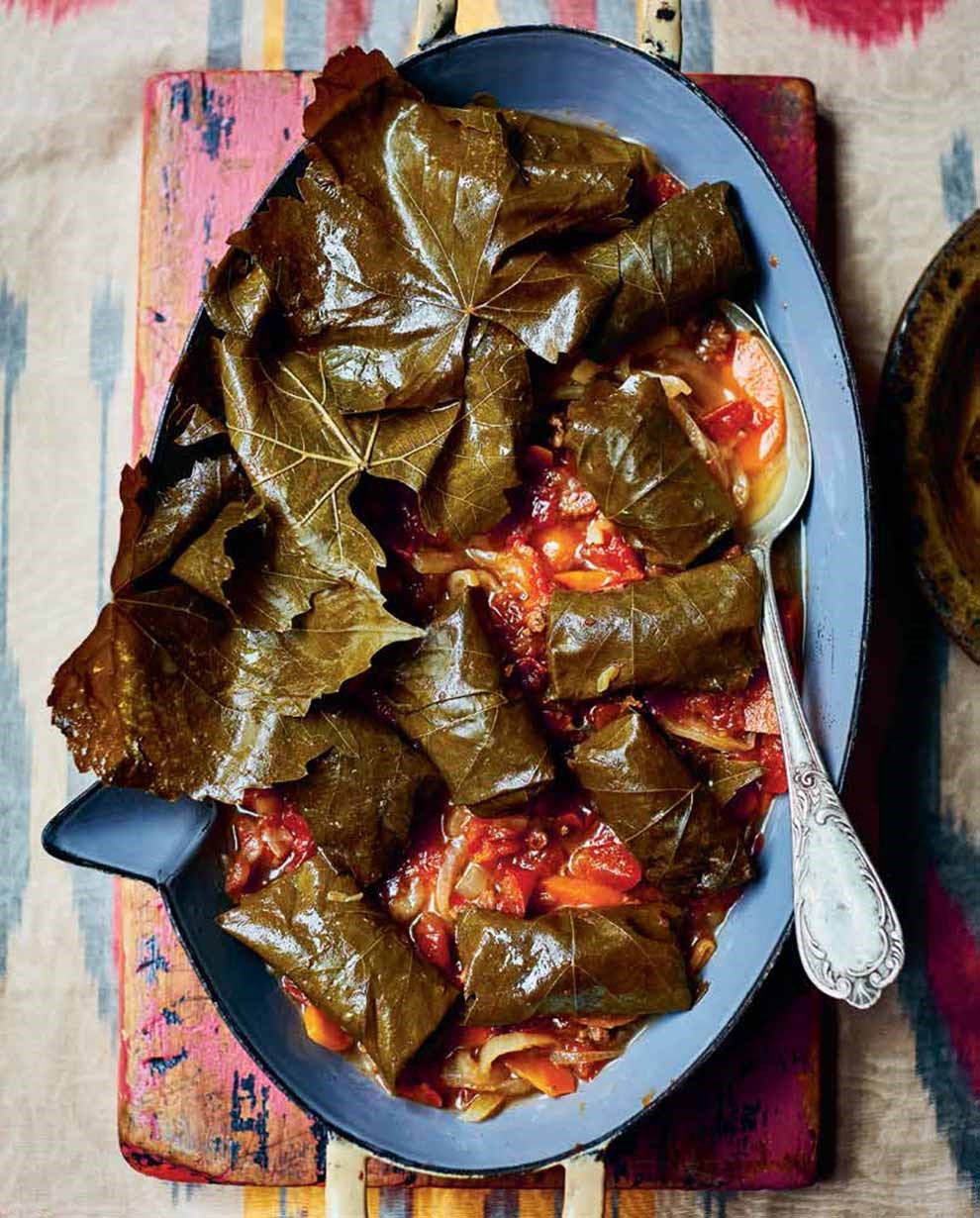 Пряная долма с мясом