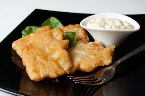 Жареная рыба в кляре