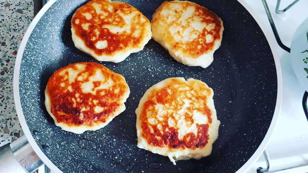 Нежные картофельные оладьи