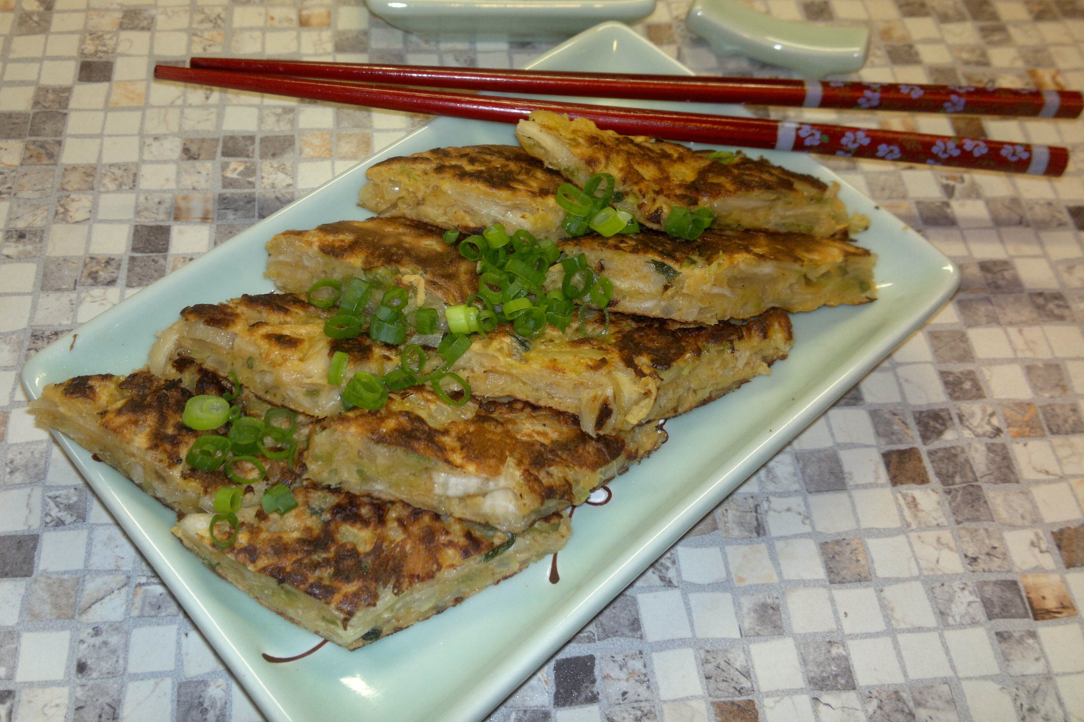 Оладья из кимчи (Kimchi Jun)