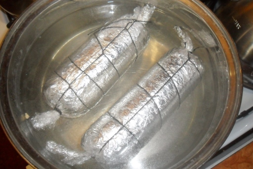 Колбаса куриная домашняя