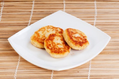 Сырники с кокосом, запеченные в духовке (не сладкие)