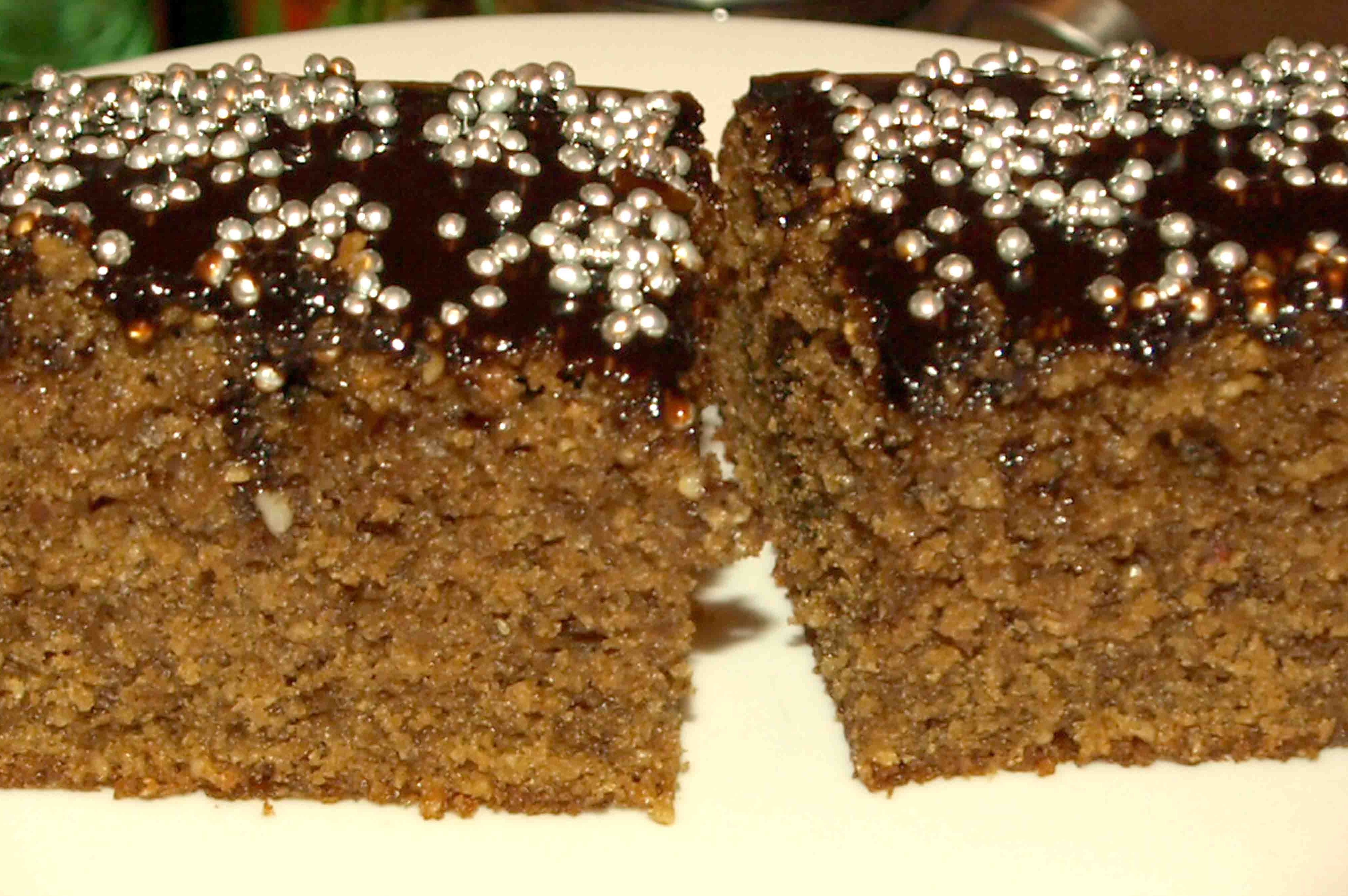 Кофейный кекс с миндалем и кешью