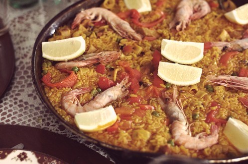 Паэлья с морепродуктами (Paella de Marisco)