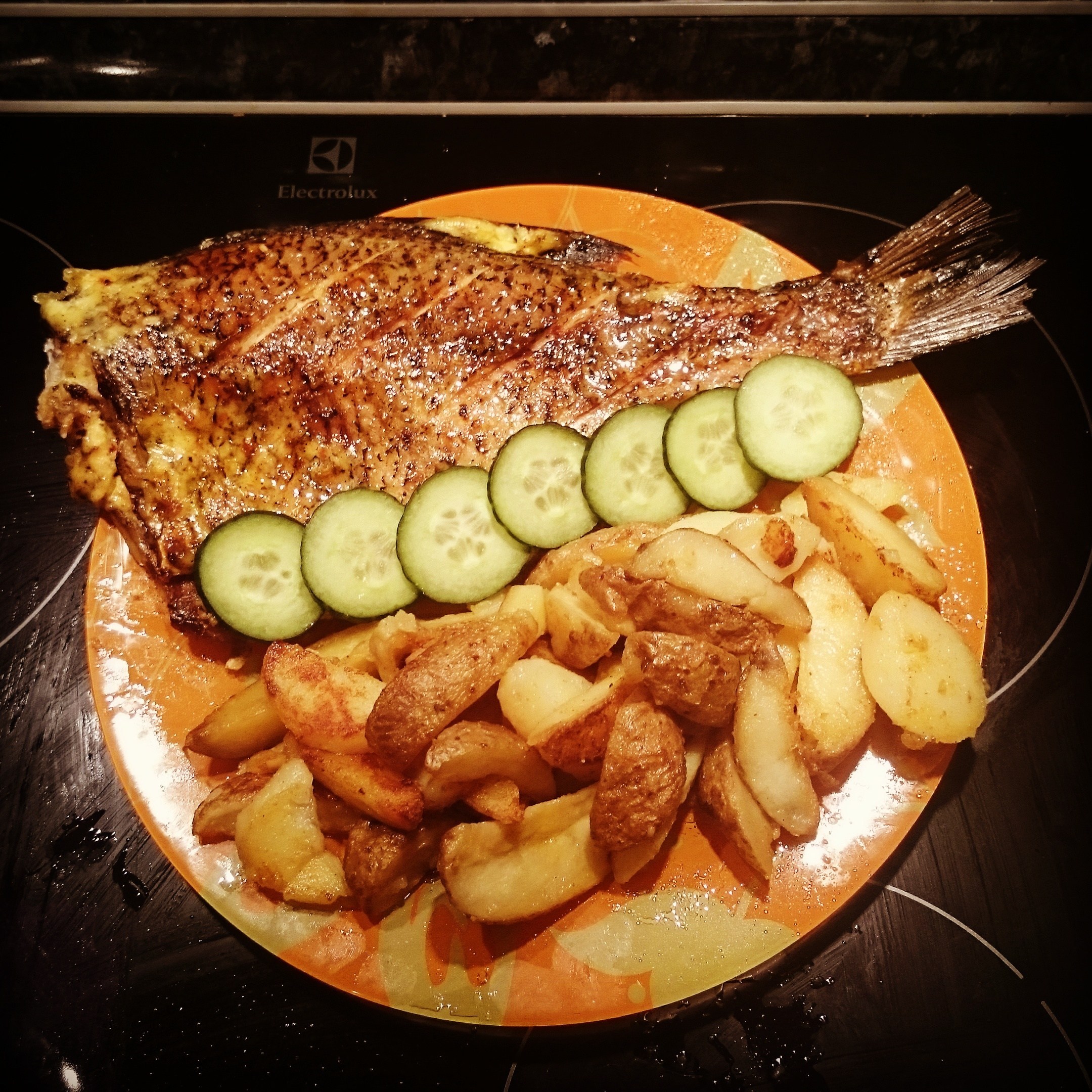 Лещ, запеченный в духовке