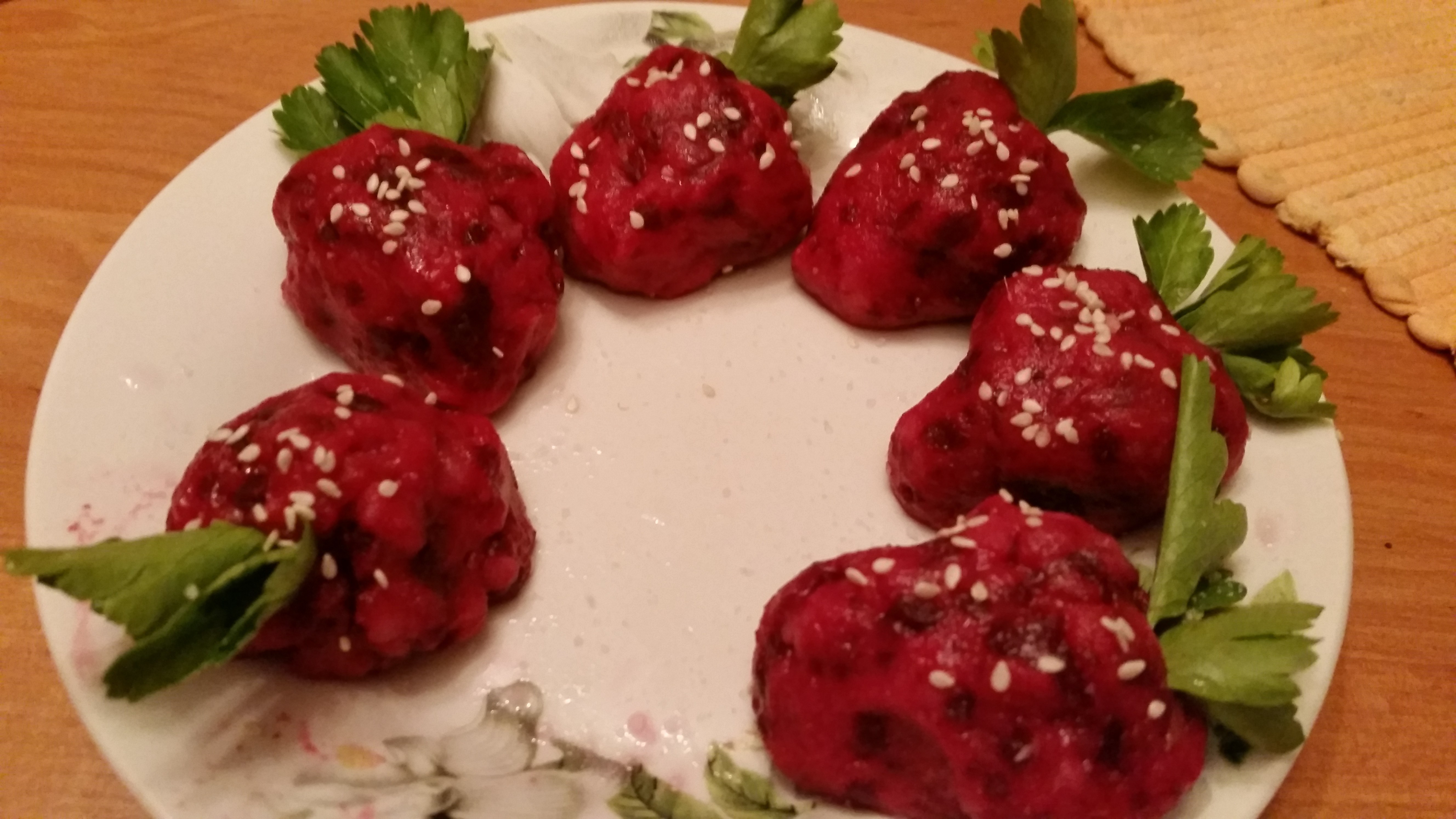 Свекольно-селедочная клубника (Эстонская закуска)