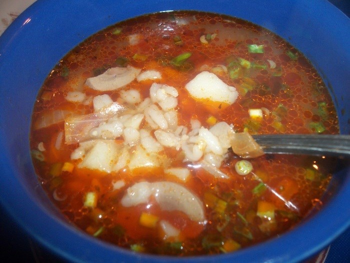 Рассольник по-россошански