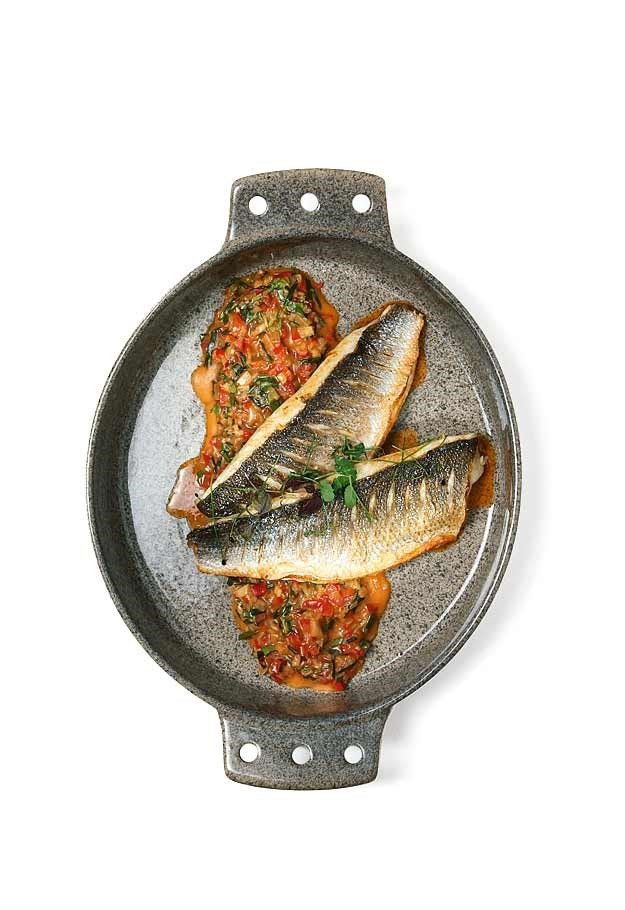 Дорада с азиатским соусом