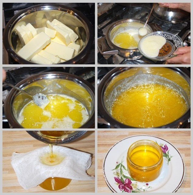Топленое масло гхи