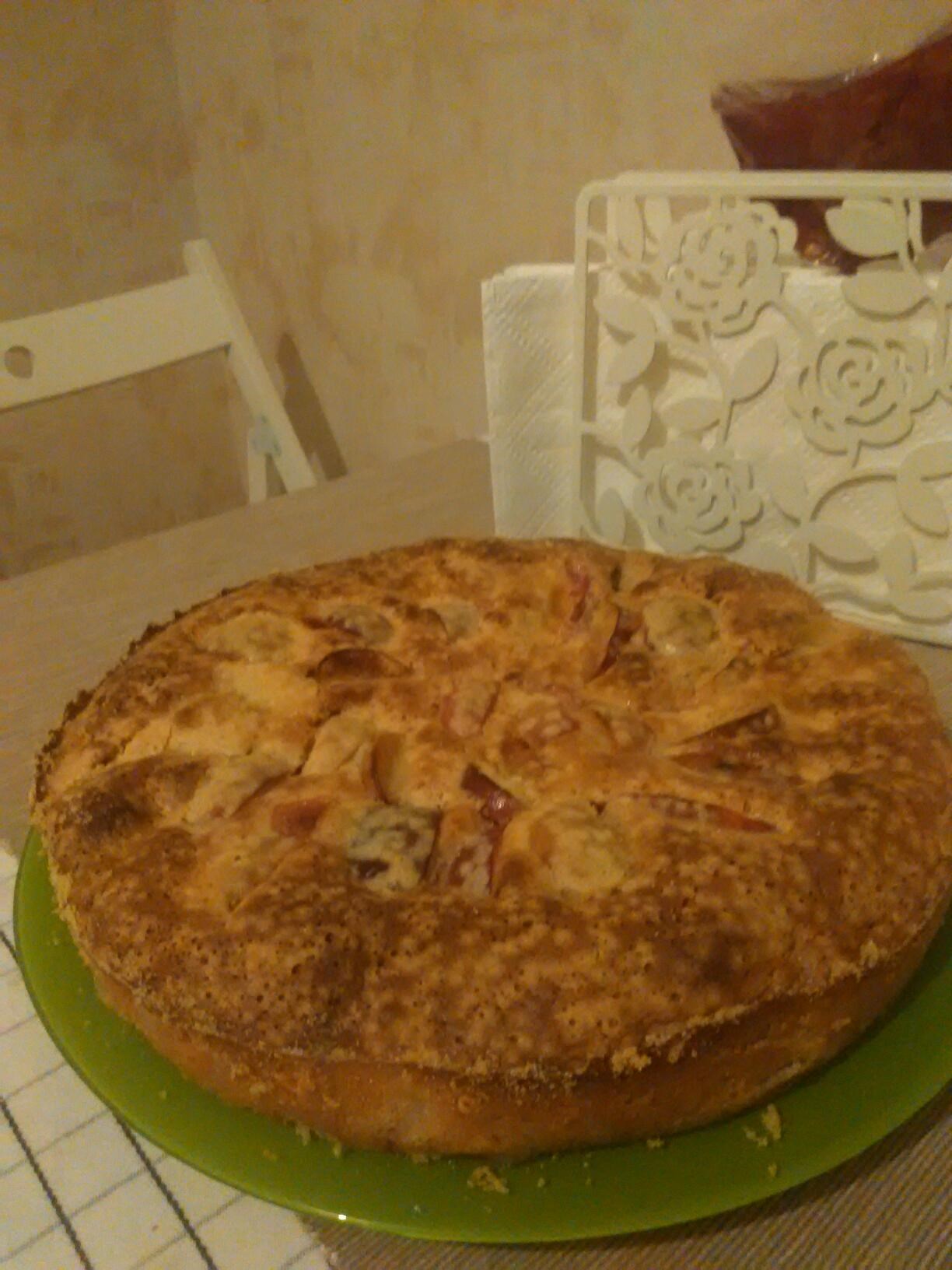 Шарлотка с хрустящей корочкой