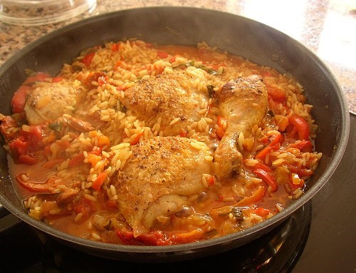 Курица с рисом
