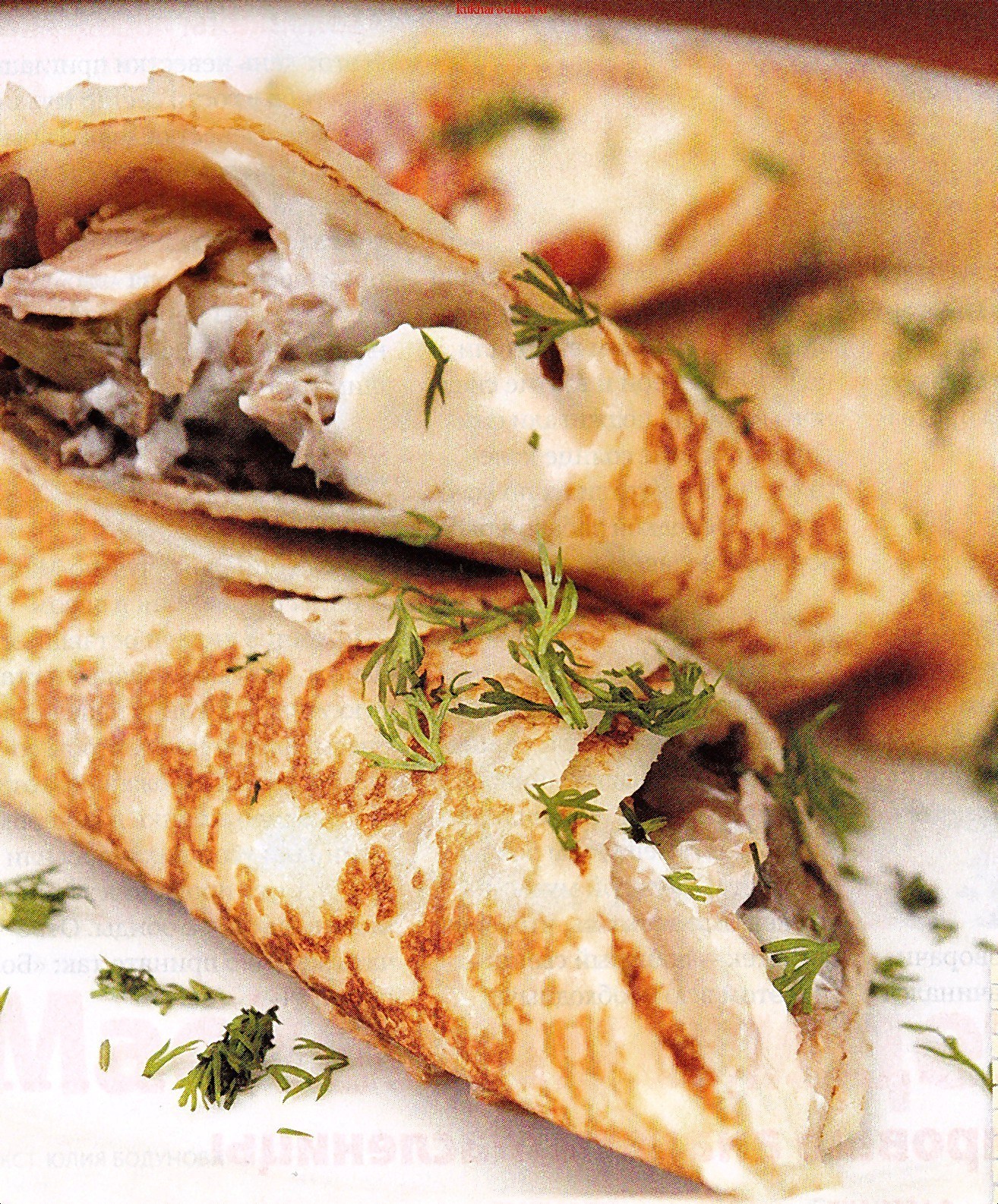 Курник из блинов с курицей и грибами новые фото Курник из блинов с курицей и грибами новые фото